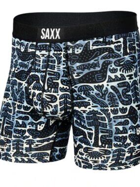 SAXX ULTRA Boxer Briefs with Fly “Coast Life"